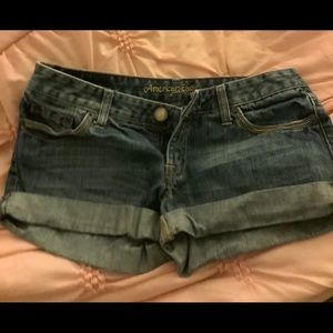 American eagle jean shorts